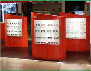 Coffret d'étalage en bois pour la promotion des lunettes de soleil d'Eyewears